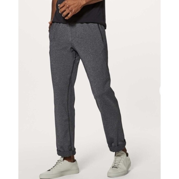 Lululemon Discipline Pants Athletic Jogger Sweatpants Zipped Pockets  Reflective - Picture 1 of 9